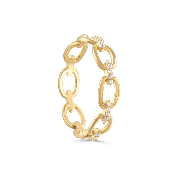 Ella Braided Paperclip Ring