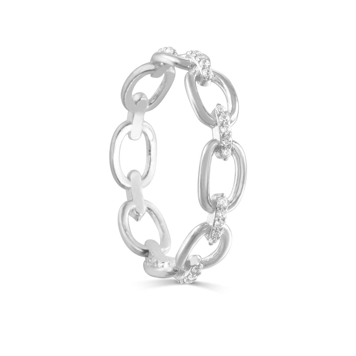 Ella Braided Paperclip Ring
