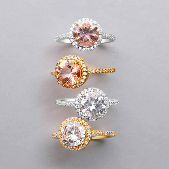 Marisol Halo Engagement Ring