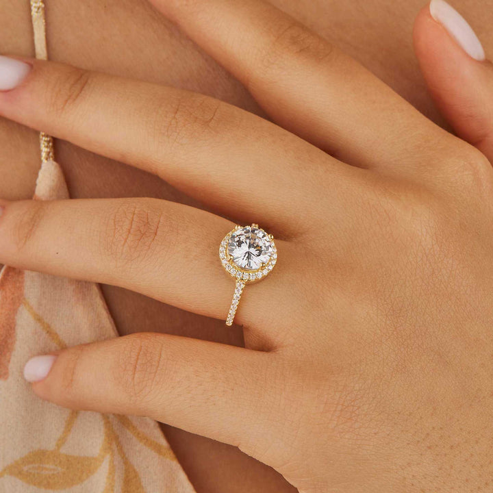 Marisol Halo Engagement Ring