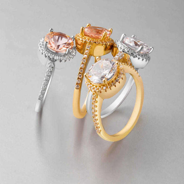 Marisol Halo Engagement Ring