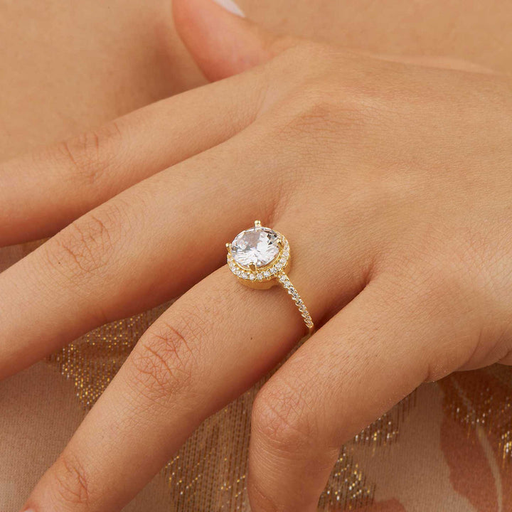 Marisol Halo Engagement Ring