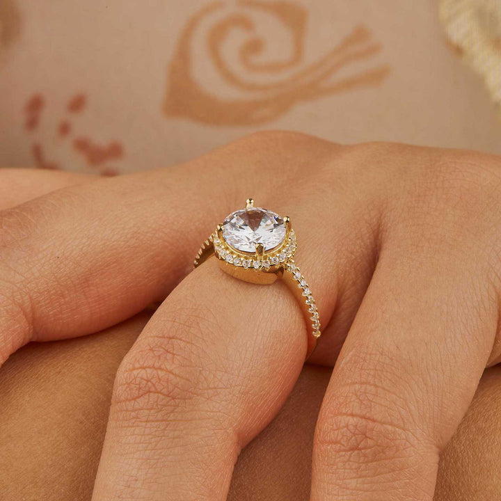 Marisol Halo Engagement Ring