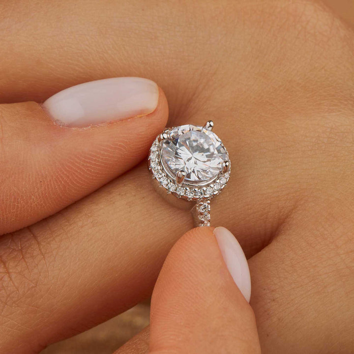 Marisol Halo Engagement Ring