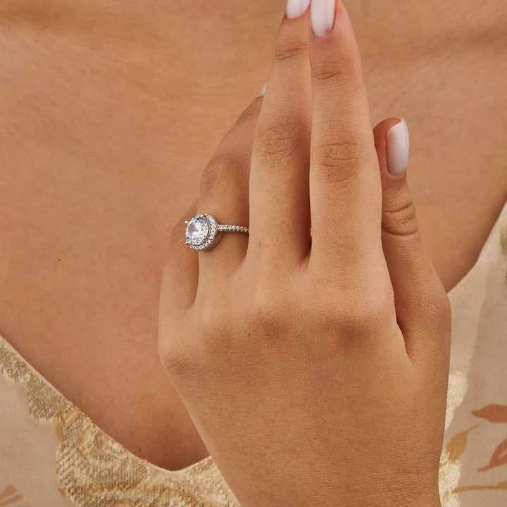 Marisol Halo Engagement Ring