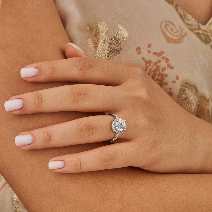 Marisol Halo Engagement Ring