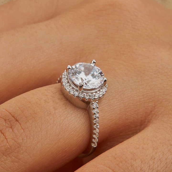 Marisol Halo Engagement Ring