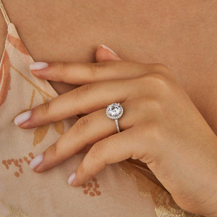 Marisol Halo Engagement Ring